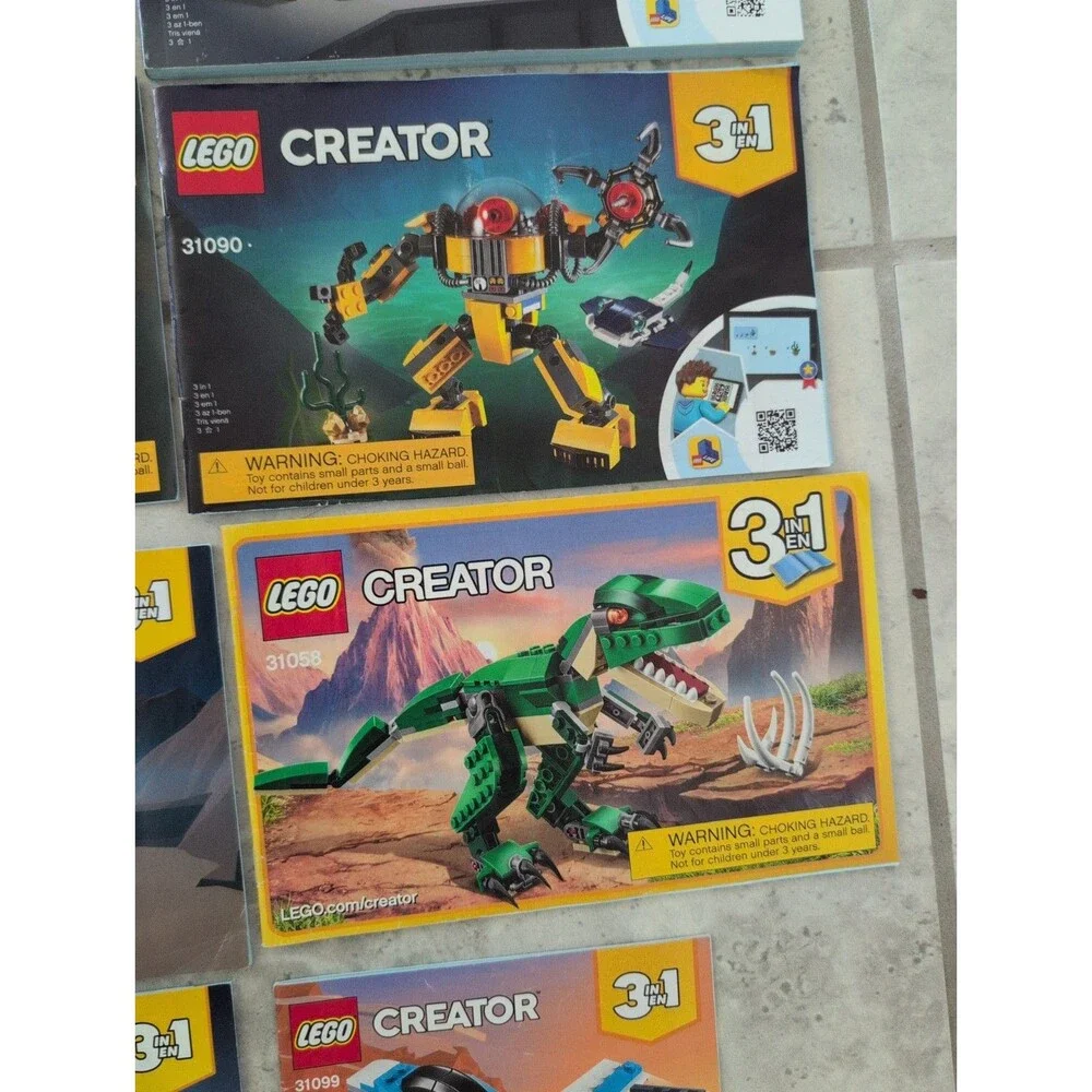 Lego Creator 3 in 1 Lot of 27 INSTRUCTION MANUALS ONLY